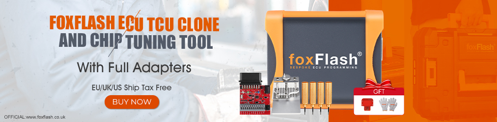FoxFlash ECU TCU Clone and Chip Tuning tool Plus OTB 1.0 Expansion Adapter