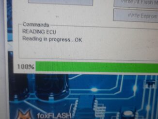 foxflash rw volvo ESU 413 via jtag 4