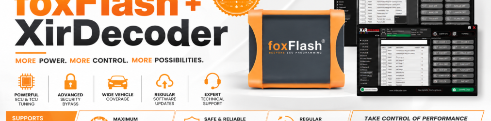 Foxflash plus xirdecoder