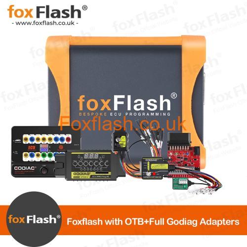 FoxFlash Tool Plus OTB 1.0 + Godiag GT100 + GPT and GT107 + GT105 II Adapters