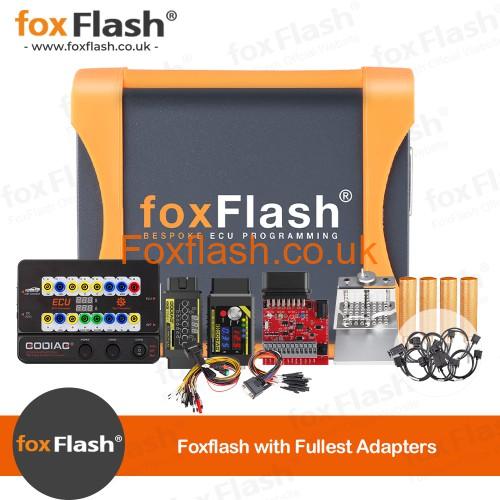 FoxFlash Tool Plus OTB 1.0+ New GT100+ GPT + GT107+ DSG+ ECU IMMO Prog GT105 II + Cable 7-in-1 + BDM Frame + ECU Uncover Tool
